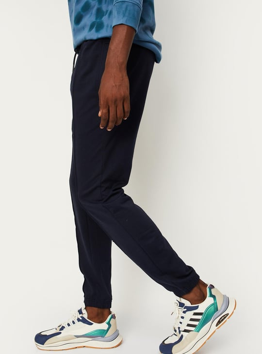 Men Athleisure Joggers with Zip Pockets