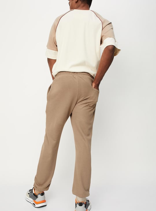 Men Athleisure Joggers with Zip Pockets