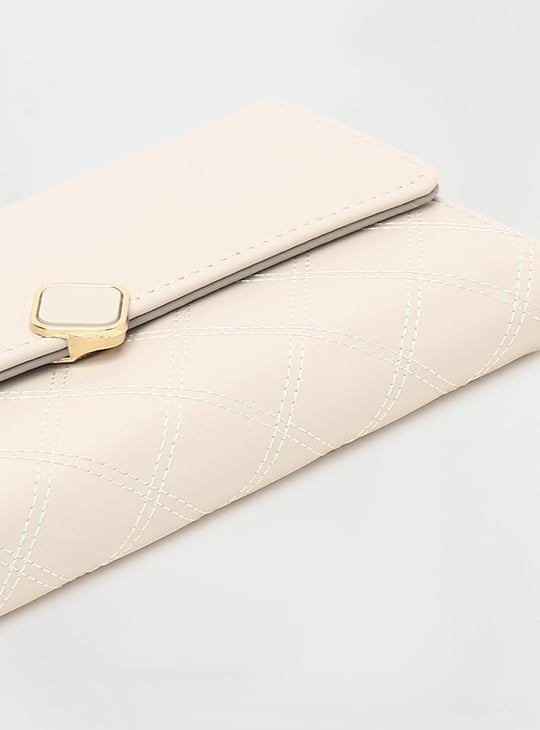 Women Quilted Tri-Fold Wallet