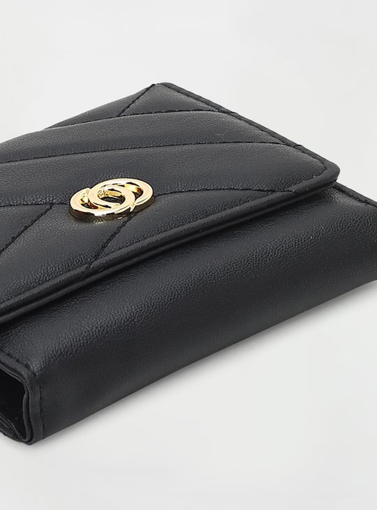 Women Quilted Tri-Fold Wallet