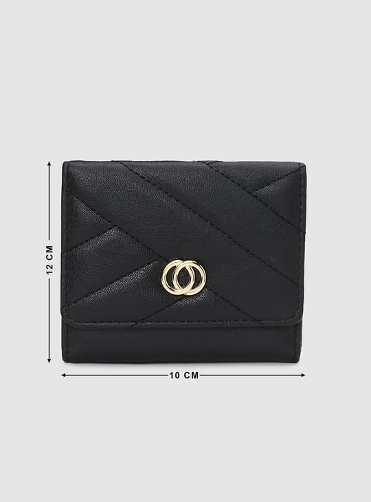 Women Quilted Tri-Fold Wallet