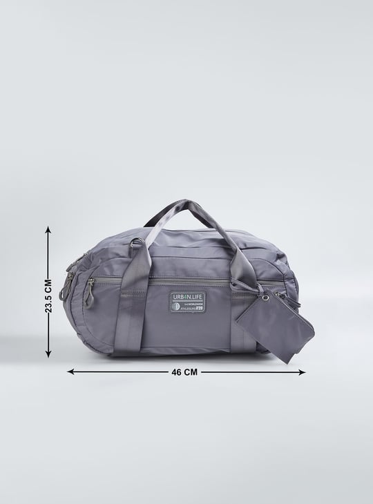 Women Solid Duffle Bag