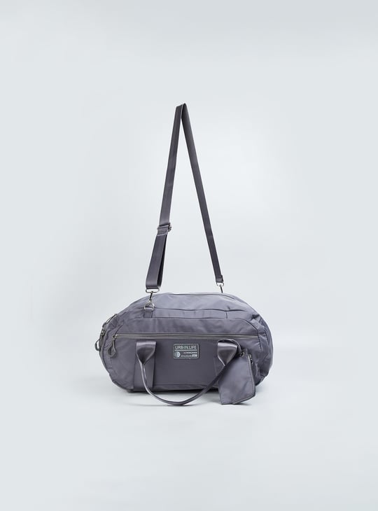 Women Solid Duffle Bag