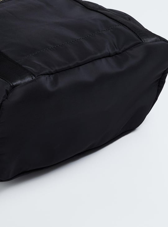 Women Solid Flap Backpack