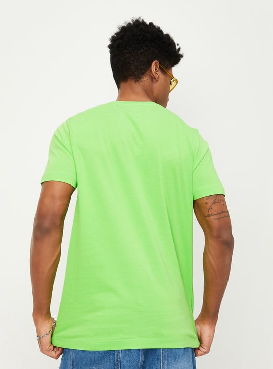 Men Rick & Morty Printed Slim Fit T-shirt