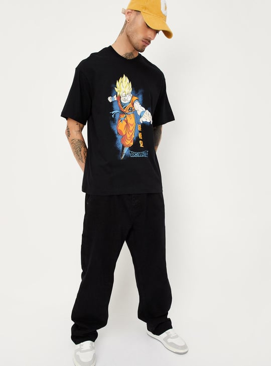 Men Oversized Dragon Ball Z T-shirt