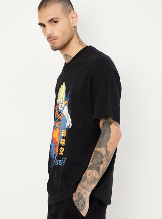 Men Oversized Dragon Ball Z T-shirt