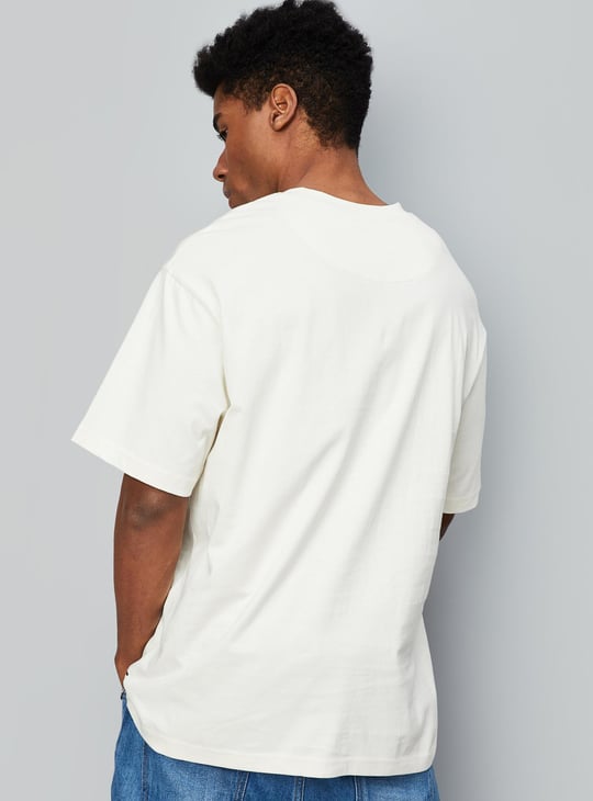 Men Oversized Naruto T-shirt