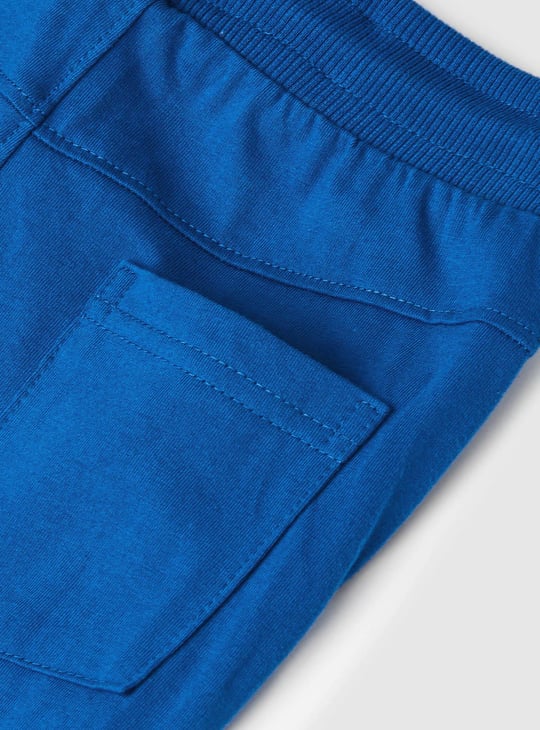 Boys Cotton Full-Length Joggers