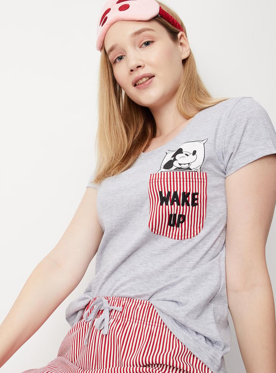 Women Mickey Mouse PJ Set