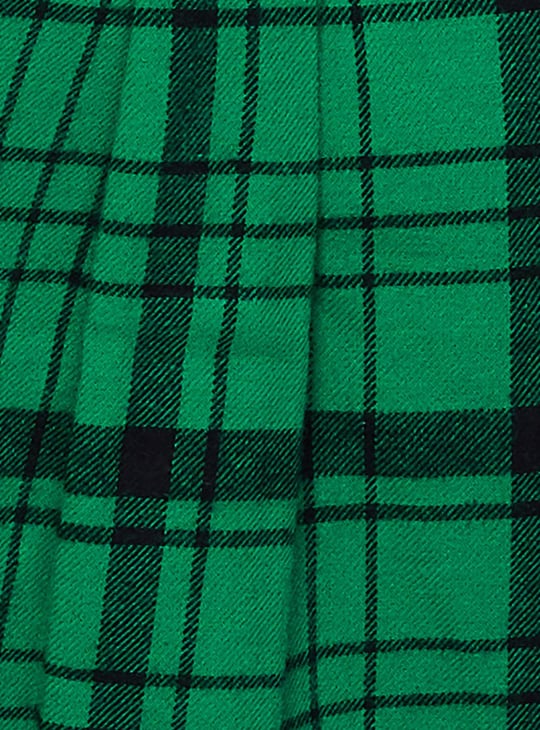 Women Yarn Dyed Checked Crop Shirt