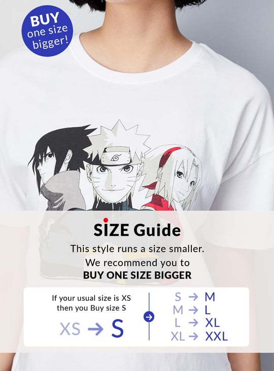 Women Naruto Printed T-shirt