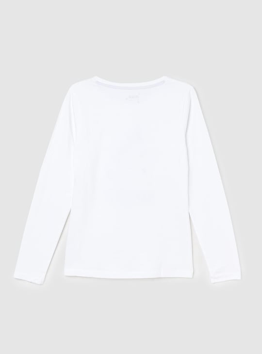 Girls Unicorn Printed T-shirt