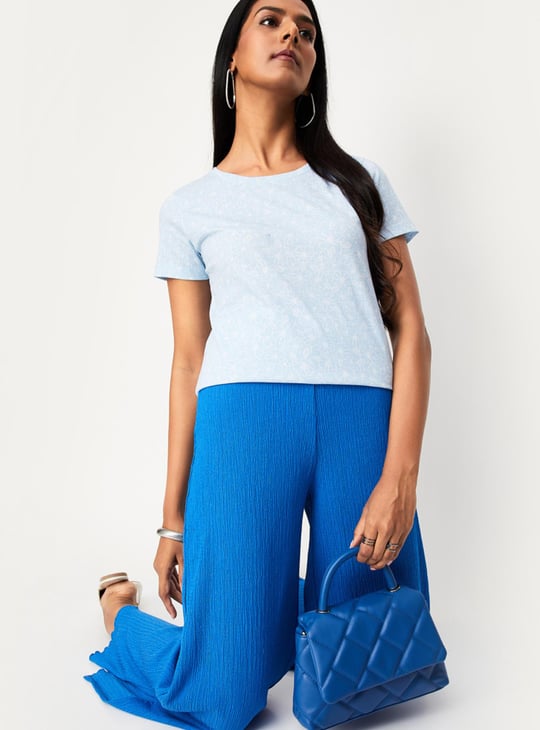 Women Printed Short Sleeve T-shirt