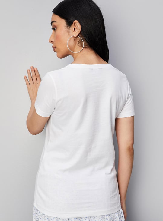 Women Solid T-shirt