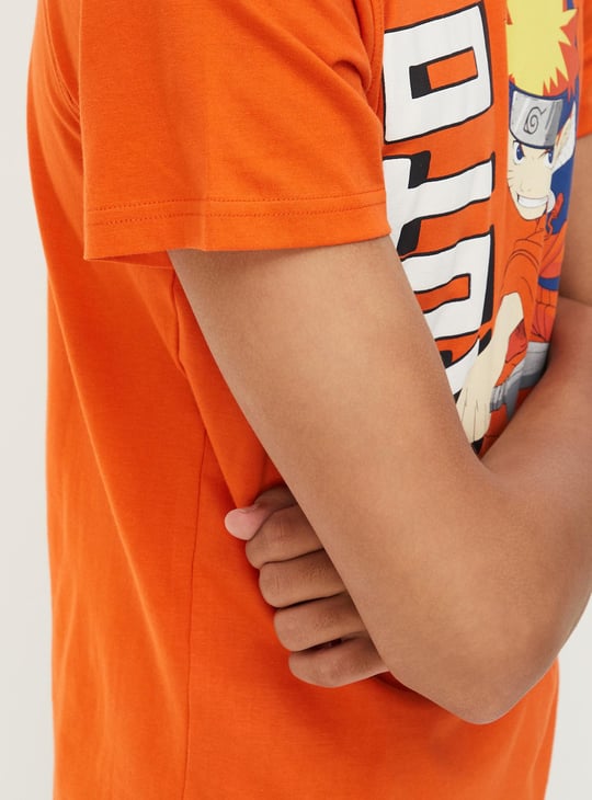 Boys Naruto Printed T-shirt