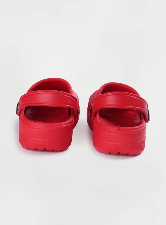 Boys Jibbitz Charm Clogs with Ankle Strap