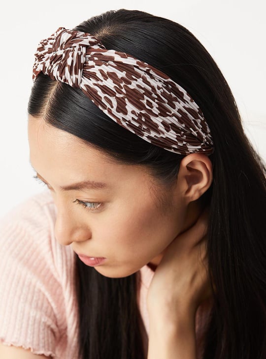 Women Printed Knot Hairband