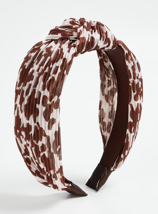 Women Printed Knot Hairband