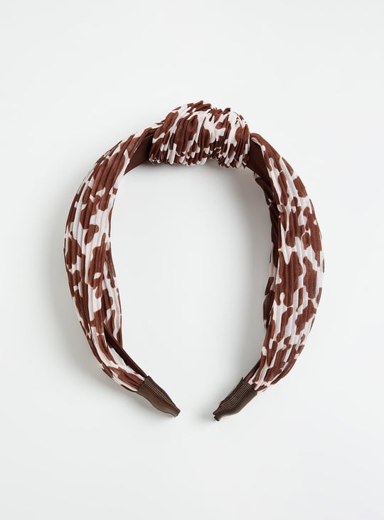 Women Printed Knot Hairband