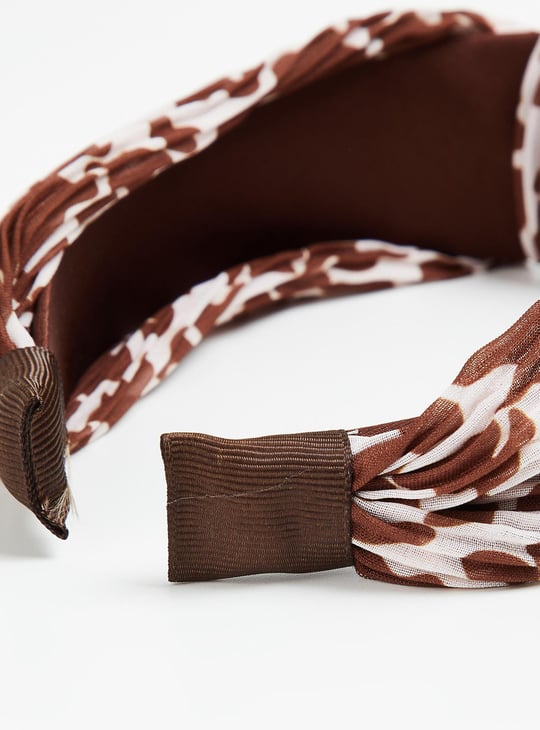Women Printed Knot Hairband