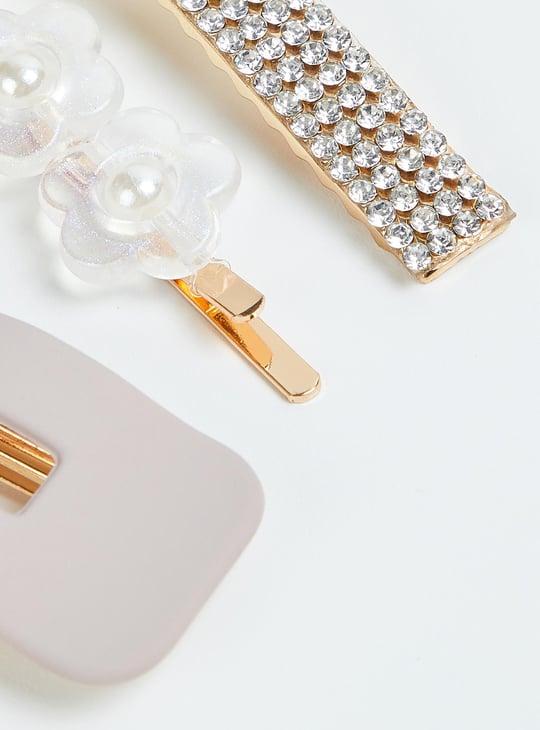 Women Assorted Alligator Hair Clips - Pack of 3