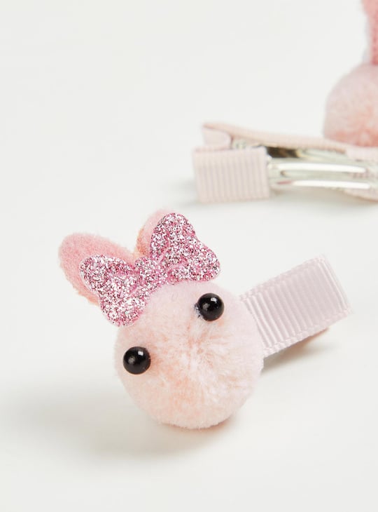 Girls Embellished Alligator Hair Clips - Pack of 2