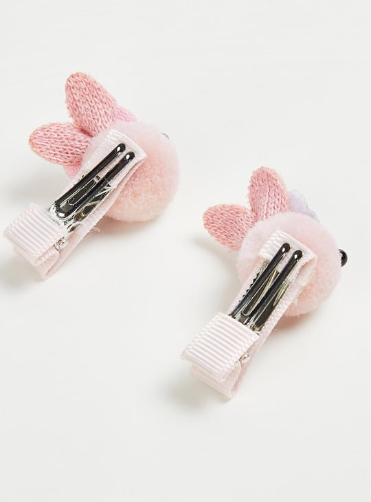 Girls Embellished Alligator Hair Clips - Pack of 2