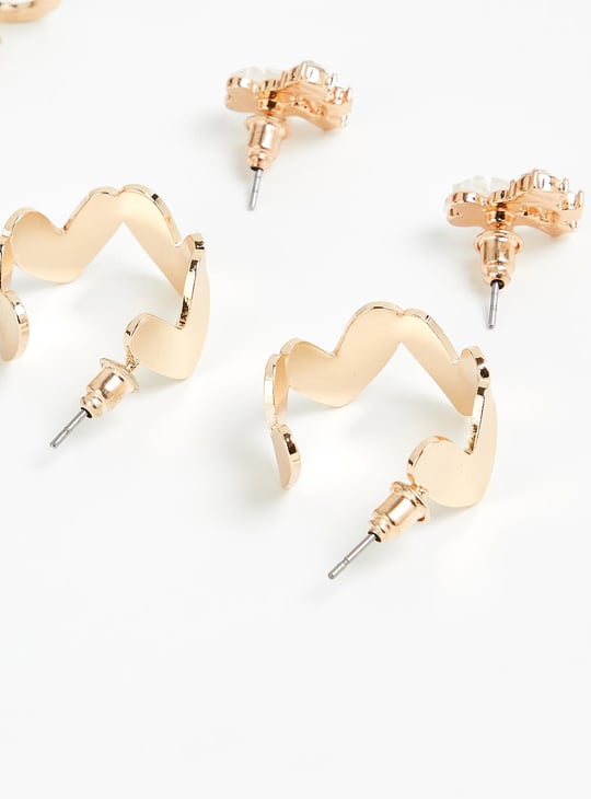 Women Assorted Earrings - Pack of 6