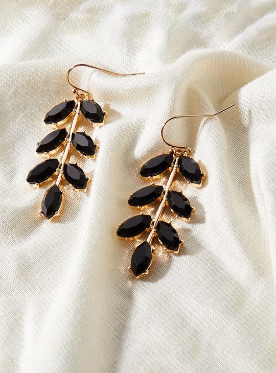 Women Embellished Chandelier Earrings