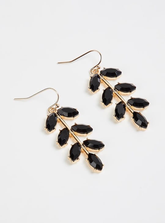 Women Embellished Chandelier Earrings