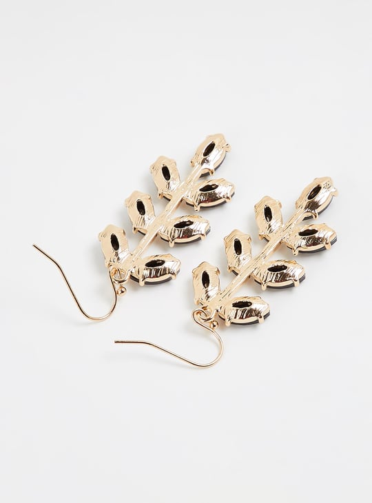 Women Embellished Chandelier Earrings