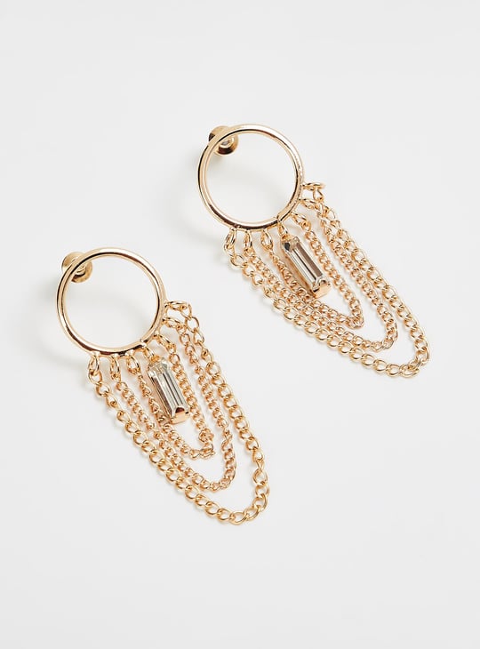 Women Chain Dangle Earrings