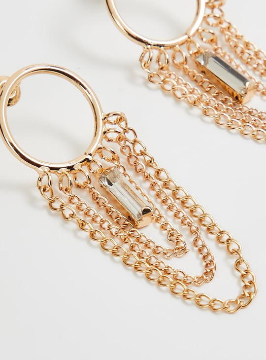 Women Chain Dangle Earrings