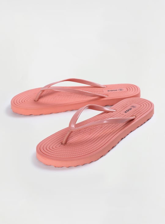 Women Textured Flip Flops
