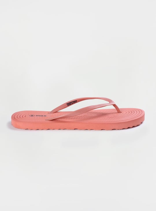 Women Textured Flip Flops