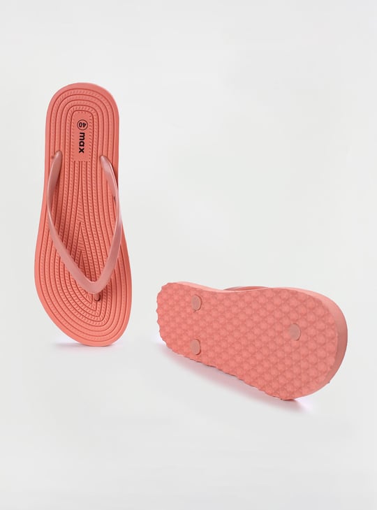 Women Textured Flip Flops