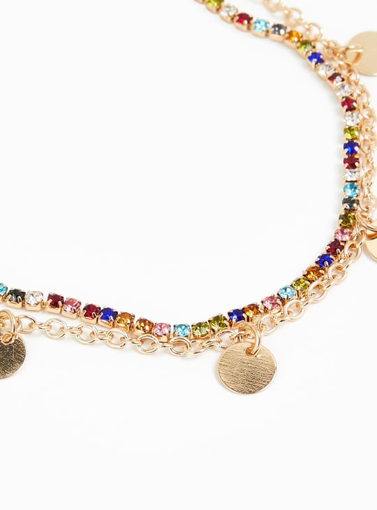 Women Embellished Anklets - Pack of 2