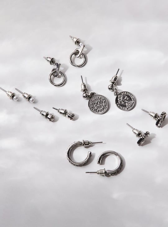 Women Assorted Earring Set - Pack of 6