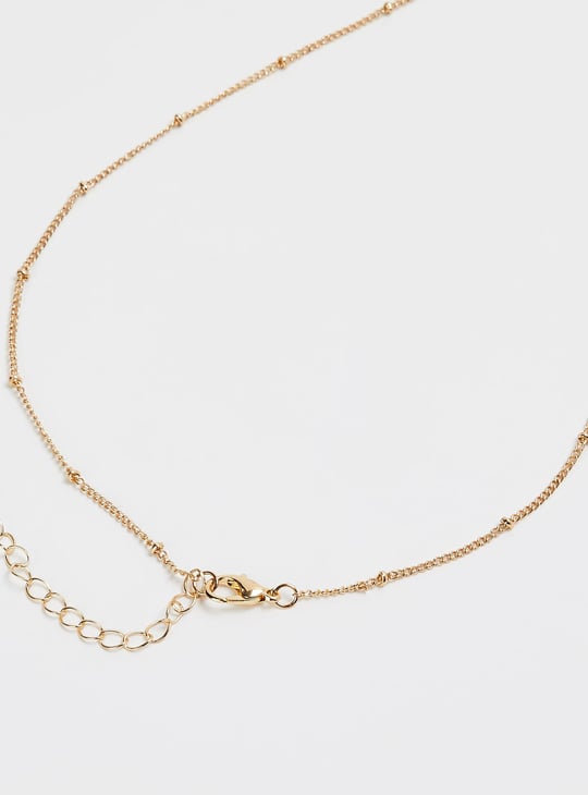 Women Embellished Lobster Clasp Necklace