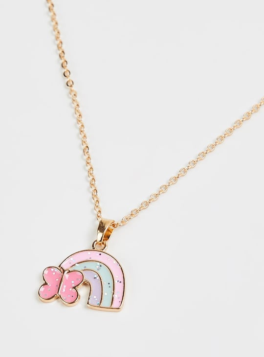 Girls Rainbow Jewellery Set