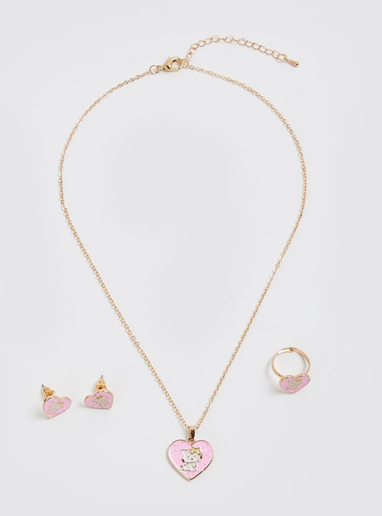 Girls Hello Kitty Jewellery Set