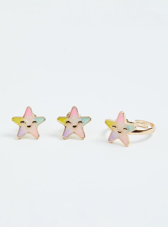 Girls Star Shaped Jewellery Set