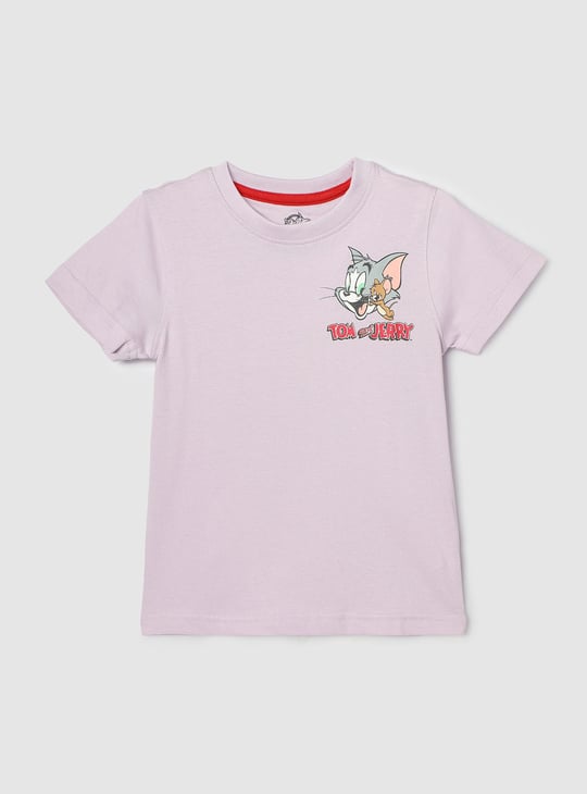 Boys Tom & Jerry Printed T-shirt