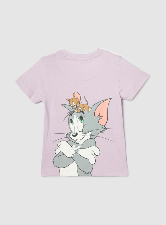 Boys Tom & Jerry Printed T-shirt