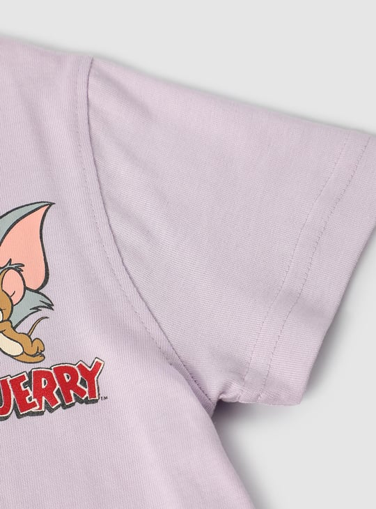 Boys Tom & Jerry Printed T-shirt