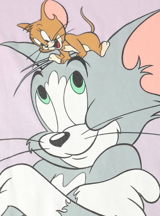 Boys Tom & Jerry Printed T-shirt