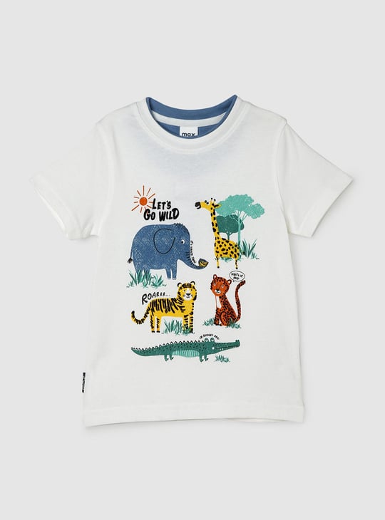 Boys Graphic Printed T-shirt