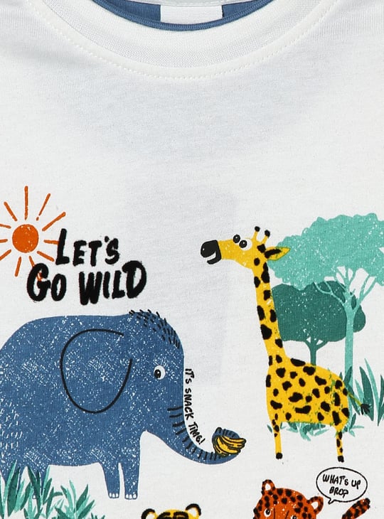 Boys Graphic Printed T-shirt