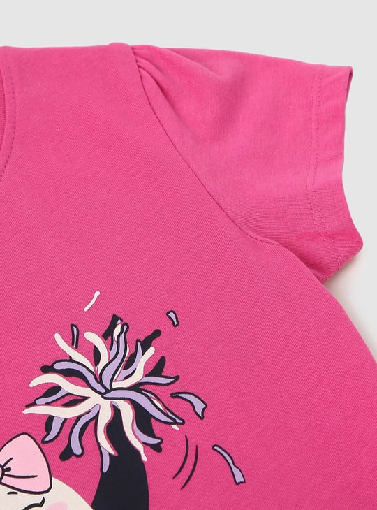 Girls Graphic Printed T-shirt